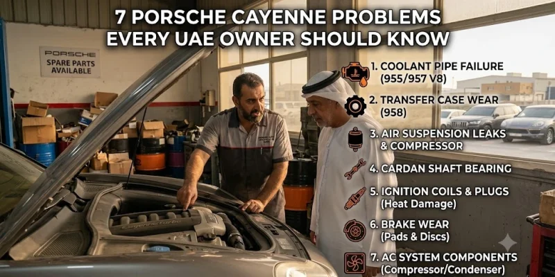 7 Porsche Cayenne Problems Every UAE Owner Should Know