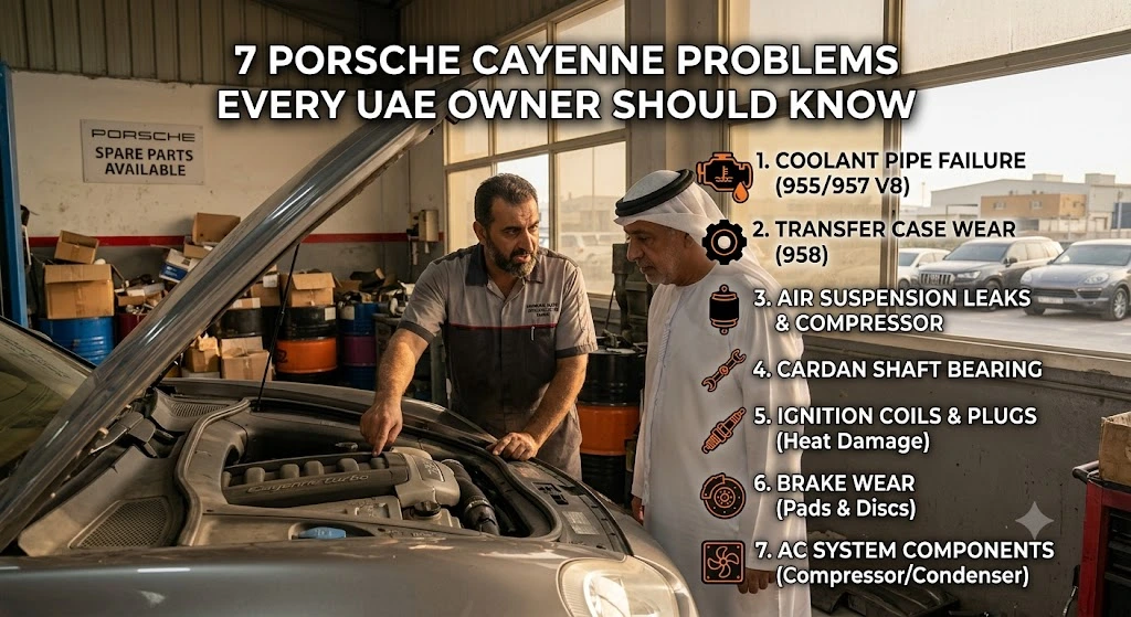 7 Porsche Cayenne Problems Every UAE Owner Should Know