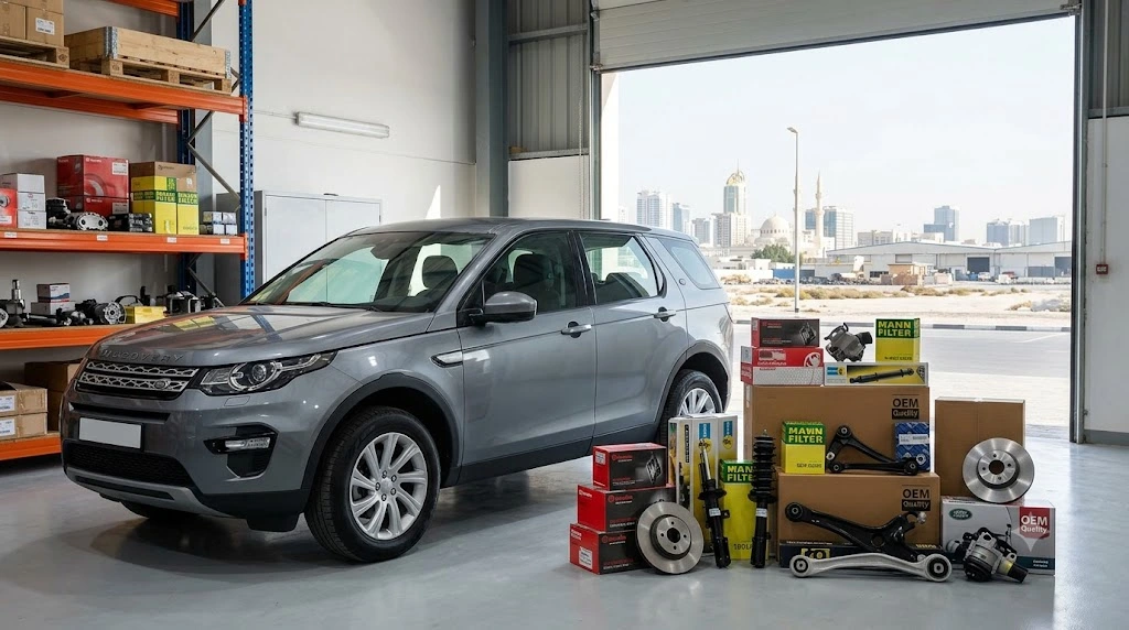 Land Rover Discovery Sport spare parts Sharjah - genuine, OEM and aftermarket components with same-day delivery