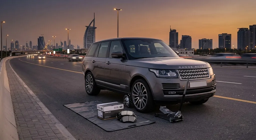 Range Rover brake pads Dubai supplied by an independent importer with same-day delivery