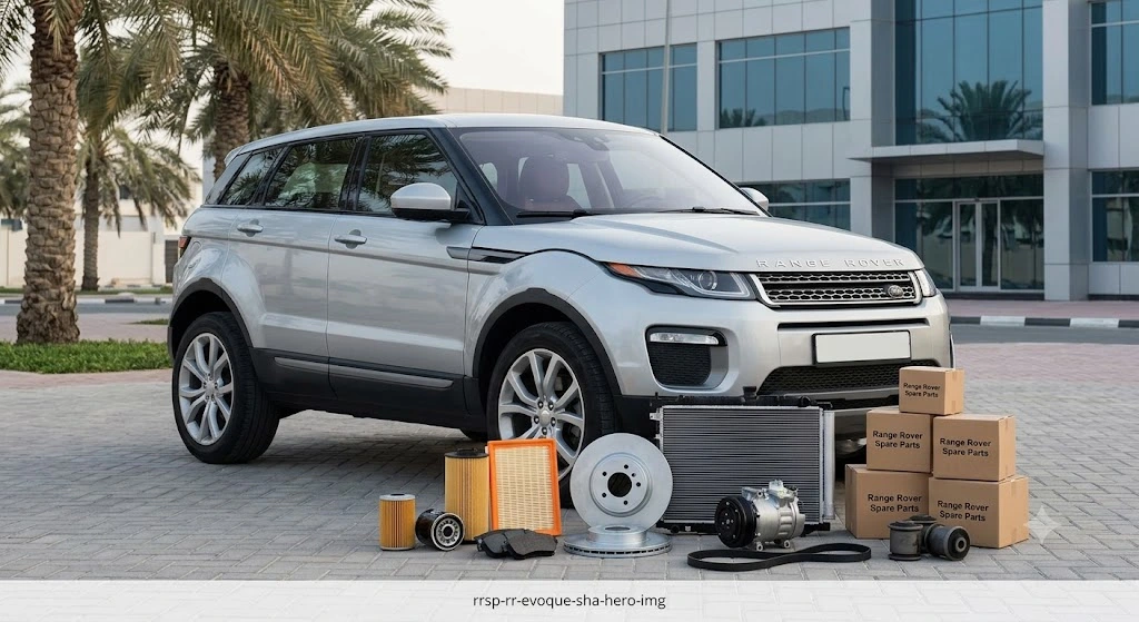 Range Rover Evoque spare parts Sharjah - genuine, OEM and aftermarket Evoque parts ready for same-day delivery
