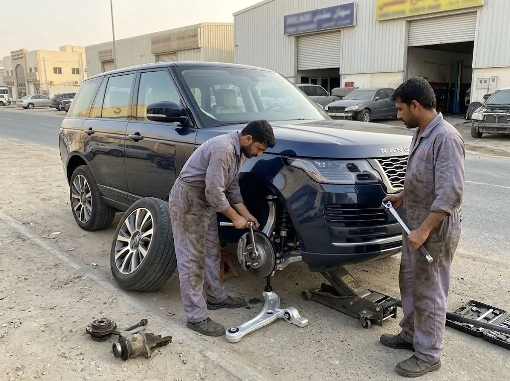 Range Rover lower arm Sharjah - genuine and OEM front suspension control arm supplier
