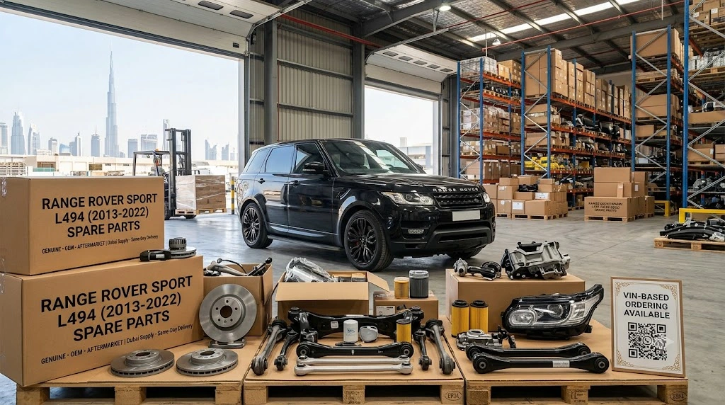 Range Rover Sport spare parts Dubai - genuine, OEM and aftermarket parts supplier