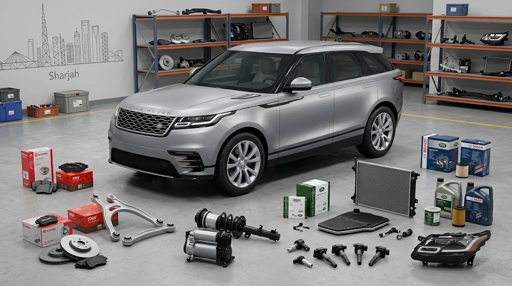 Range Rover Velar spare parts Sharjah - genuine, OEM and aftermarket Velar components with same-day delivery