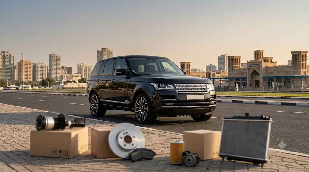 Range Rover Vogue spare parts Sharjah - genuine, OEM and aftermarket parts for L322, L405 and L460 delivered same day