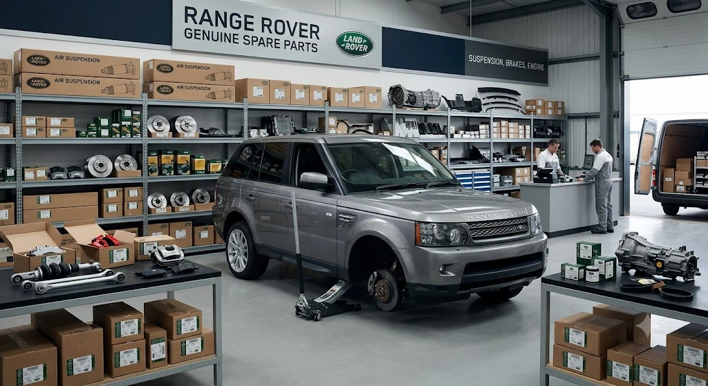 Range Rover genuine parts shop Sharjah – original Land Rover parts in manufacturer packaging ready for same-day delivery