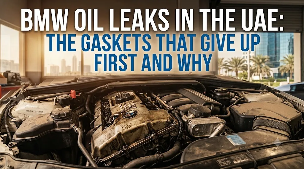 BMW Oil Leaks in the UAE: The Gaskets That Give Up First and Why