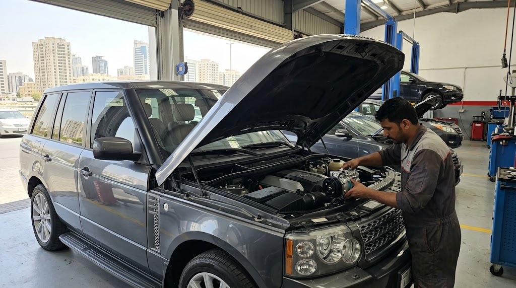 Range Rover ac compressor Sharjah supplied with same-day delivery for genuine, OEM and aftermarket units