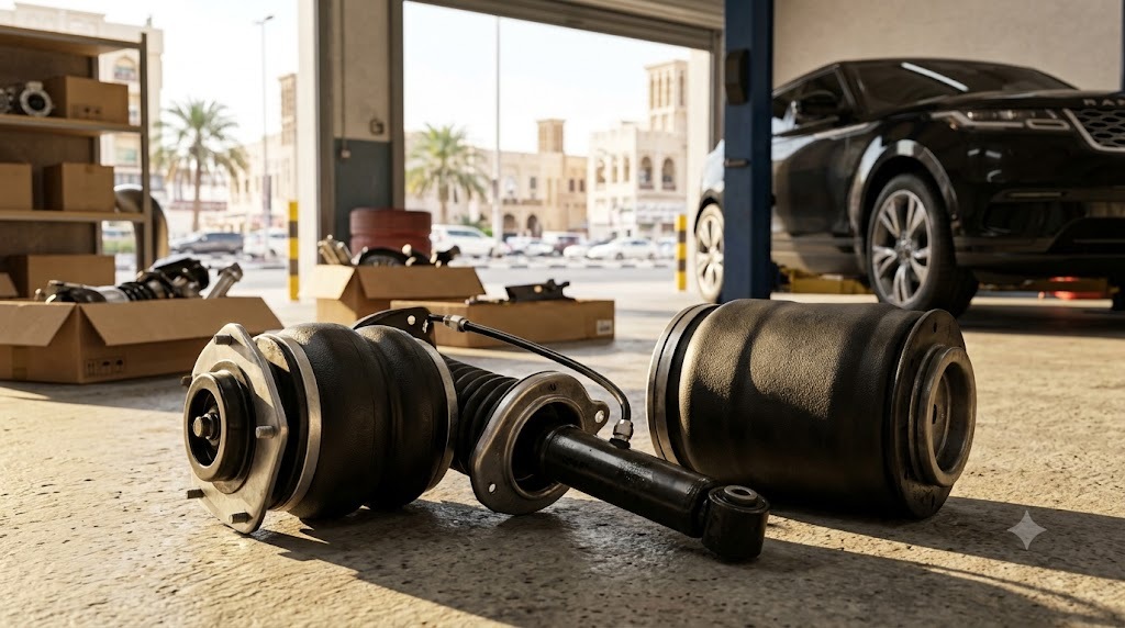 Range Rover air spring / air strut Sharjah replacement for Vogue, Sport, Evoque and Discovery air suspension