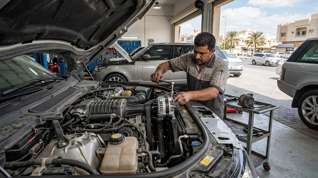 Range Rover alternator Sharjah replacement unit for Land Rover charging systems