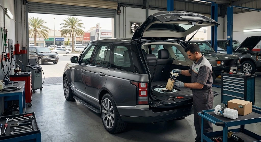 Range Rover fuel pump Sharjah replacement unit for Vogue Sport and Evoque models