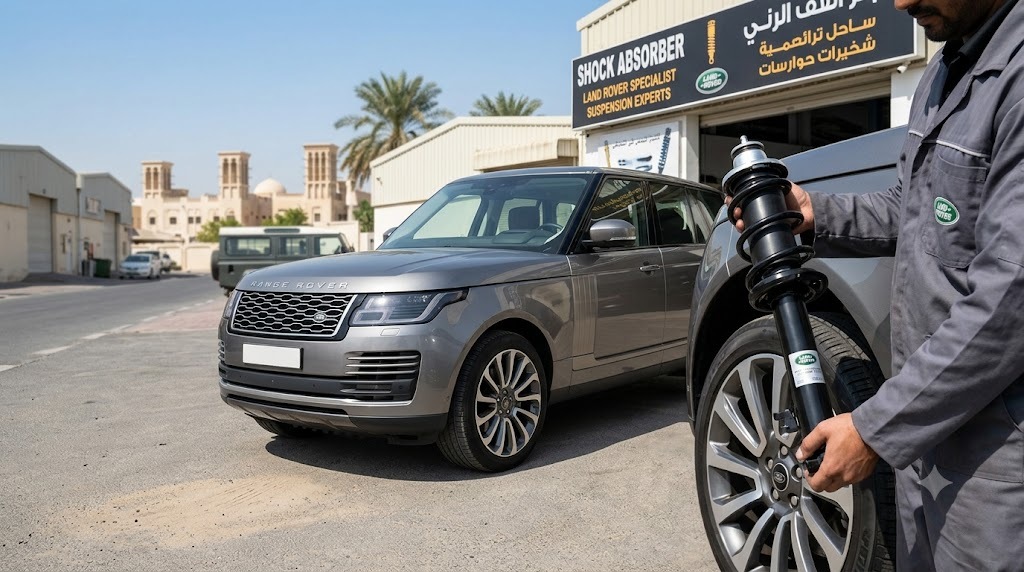 Range Rover shock absorbers Sharjah - genuine, OEM and aftermarket dampers with same-day delivery