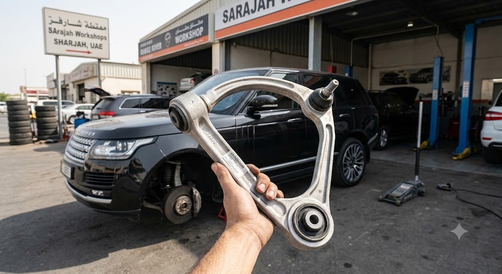 Range Rover upper control arm Sharjah supplier with genuine and OEM suspension parts