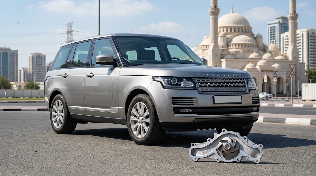 Range Rover water pump Sharjah replacement part supplied with same-day delivery