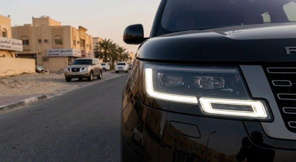 Range Rover headlights Sharjah - genuine, OEM and aftermarket headlight units supplied with same-day delivery