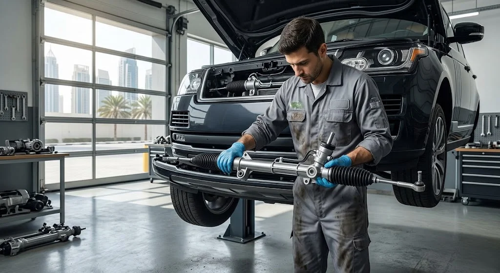 Range Rover steering rack Dubai replacement for genuine, OEM and aftermarket Land Rover models
