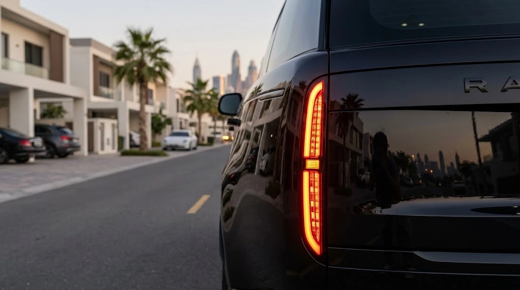 Range Rover tail lights Dubai genuine OEM and aftermarket rear light units in stock